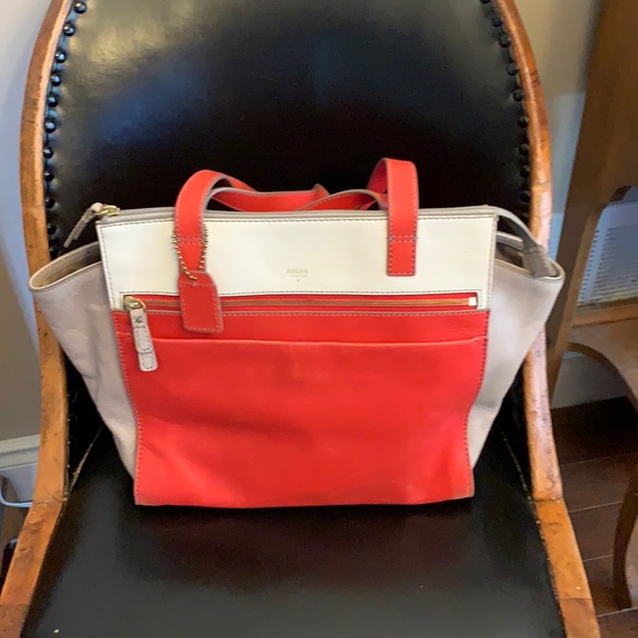 Fossil tote purse - Picture 1 of 7